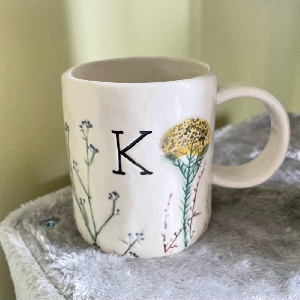 Anthropologie Dagny “K” Mug